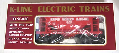 K-Line K-90006 1994 KCC OL&B Big Red Line Classic Ore Hopper Car • $19.95