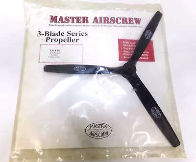 Master Airscrew 12x8 3 - Blade Series Glass Filled Nylon Propeller MA1280T • $20