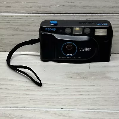 Vintage Vivitar PS:145 Auto Focus 35mm Film Camera Motorized Tested! • $7.96