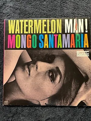 Mongo Santamaria  Watermelon Man  LP   Battle  BM6120  1963  Mono  Latin  Jazz • $5