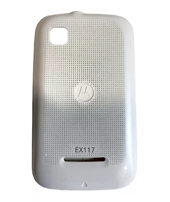 GENUINE Motorola EX117 BATTERY COVER Door WHITE Cell Phone Back Panel • $4.70