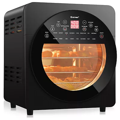 16-in-1 Air Fryer Oven 15.5 QT Toaster Oven Rotisserie Dehydrator W/ Accessories • $119.99