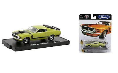 1970 Ford Mustang BOSS 302 M2 Machines Auto-Drivers R105 Limited Edition 9250 • $6.99