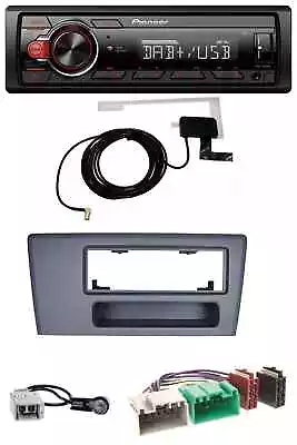 Pioneer 1DIN MP3 DAB USB AUX Car Stereo For Volvo S60 S70 C70 V70 00-03 Dark Grey • $149.32