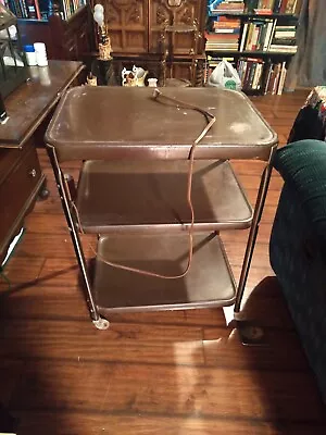 $65 • Buy Vintage Electric Utility Cart Kitchen Garage 