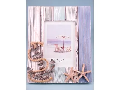 Nautical/Seaside Themed Quay And Sea Photo Frames - 7x5  Or 6x4  - 1 Per Order • £14.49