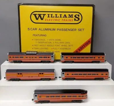 Williams 2612 O Gauge Southern Pacific Daylight Aluminum Passenger (Set Of 5) EX • $300.47
