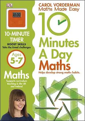 £6.33 • Buy 10 Minutes A Day Maths Ages 57 Key Sta By Carol Vorderman  NEW Book