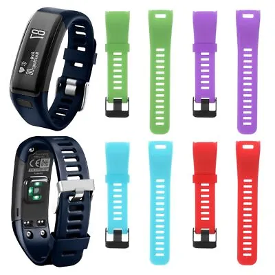 Wristband With Tools Watch Band Silicone Bracelet Strap For Garmin Vivosmart HR • $8.01