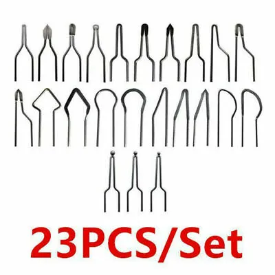 $8.30 • Buy 23x Wood Burning Kit Set Tool Pen Pyrography Supplies Iron Tips Art Craft