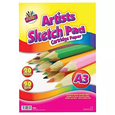 £5.45 • Buy A3 Artists Sketch Pad 20 Sheets