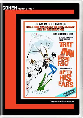 That Man From Rio / Up To His Ears Double Feature (DVD) Jean-Paul Belmondo • $44.04