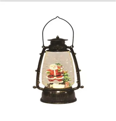 Santa LED Tilley Style Battery Operated Water Spinner Lantern • $80.04