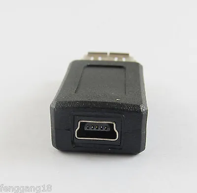 1x USB 2.0 A Female To Mini B 5-Pin Female Jack Data Cable Adapter Converter F/F • $1.29