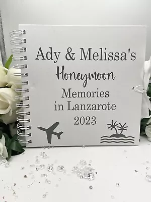 £12.99 • Buy Homeymoon Scrapbook, Memories, Honeymoon,Photo Album. Personalised, Staycation