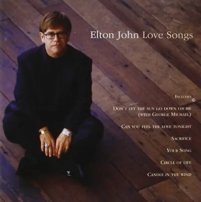 Elton John - Love Songs CD (1996) Audio Quality Guaranteed Reuse Reduce Recycle • £2.37