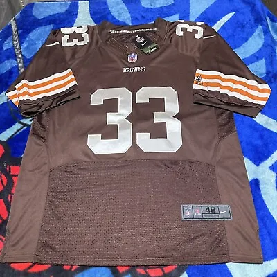 $39.99 • Buy Nike NFL Cleveland Browns Trent Richardson #33 Football Jersey Stitched 48 NWT