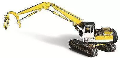 GHQ 53012 N Scale Logging Equipment (Unpainted Metal Kit) -- Komatsu Log Loader • $24.99