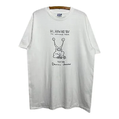 Vintage 1983 Daniel Johnston Hi How Are You The Unfinished Album Shirt Nirvana • $3999.99