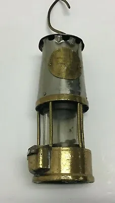 Protector Lamp & Lighting CO. Brass Miners Lamp Lantern TYPE 6 ECCLES Rare Light • £144.56