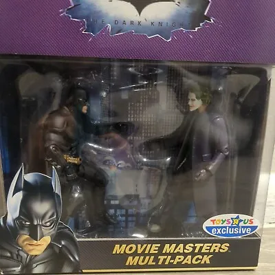 $84.99 • Buy The Dark Knight Movie Masters Batman Vs The Joker Toys R Us Exclusive Mattel
