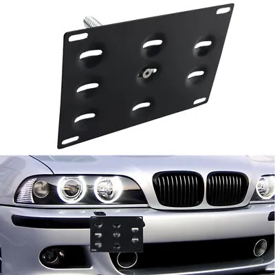 For Bmw E39 E46 E90 X5 X6 Bumper Tow Hook License Plate Mount Bracket • $14.59