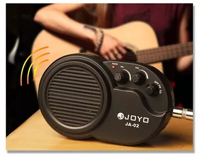$28.88 • Buy NEW Portable Guitar Mini Amplifier Bass Headphone Amp W/ Distortion Effect