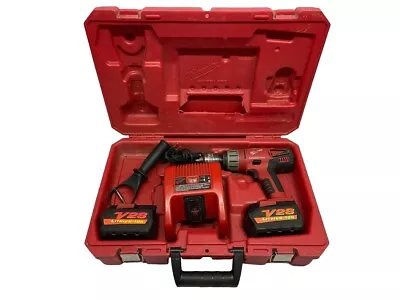 Milwaukee M28 Hammer Drill V28 0724-24 Kit COMPLETE (AZP021269) • $129.95