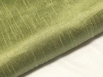 £1.20 • Buy Plain Faux Dupion Raw Silk Fabric Bridal Dress Craft Sewing Material 44'' Wide