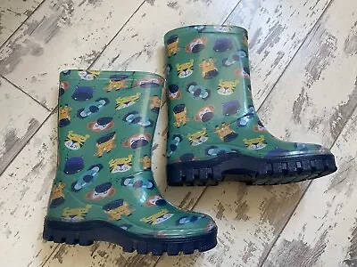 Kids Boys Girls Infants Nursery PE Wellies Rain Mud Puddle Size 7 Next • £8