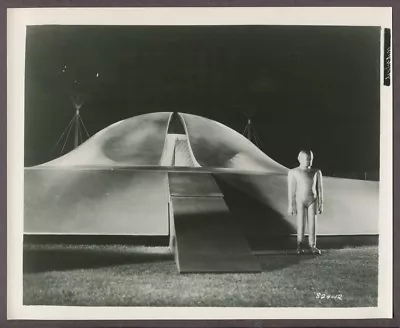 Gort Flying Saucer Day The Earth Stood Still 1951 Vintage Sci Fi Photo J3354 • $599