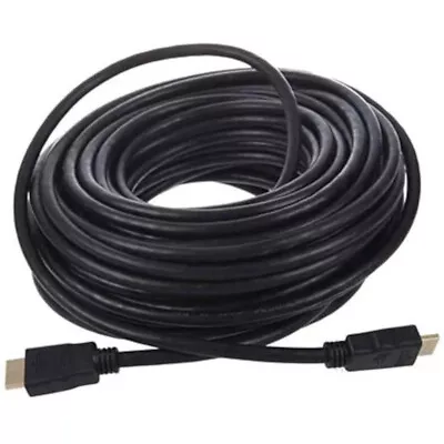 20m Long HDMI Cable Black • £24.15