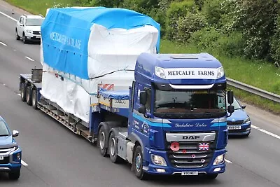 METCALFE FARMS  DAF V90MET 6x4 TRUCK/LORRY PHOTO • £0.99