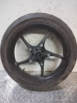 2003-2009 Yamaha R6 R6s Oem Front Rim Wheel With Used Tire Straight!!! • $225