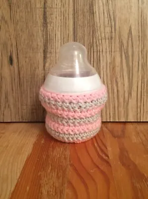 Handmade Crochet Baby Bottle Cover - Tommee Tippee - Small 150ml/5 Fl Oz Size • £2