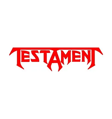 Testament Thrash Metal Band Vinyl Decal Car Window Laptop Guitar Sticker • $5.49