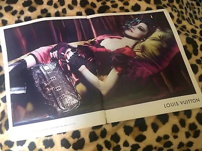 Louis Vuitton MADONNA Print Ad - 2009 • $8.50