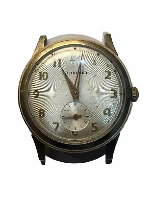 Vintage Wittnauer 11NG Men's Manual Winding Watch 10K G.F Swiss 1950s Runs • $59