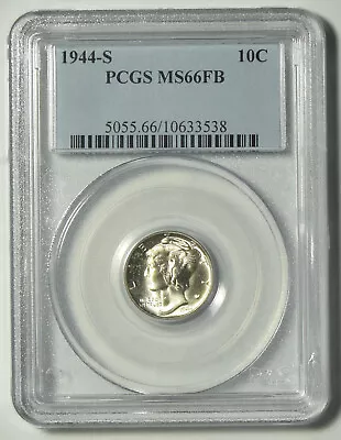 1944-S Mercury Dime PCGS MS-66 FB #33538 • $79