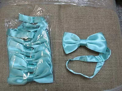 Mens Mint Green Bow Ties -  Package Of 6   • $6