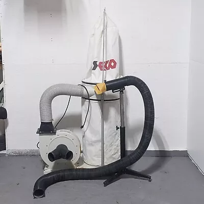 Seco UFO-101M 2HP Vertical Bag Dust Collector W/ Hose & Nozzle Stand - Wood • $449.95