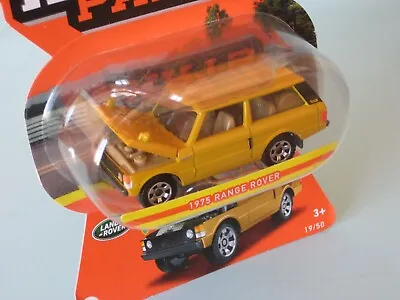 Matchbox 1975 Range Rover Yellow Body Toy Model Car 70mm USA Moving Parts C • £16.99