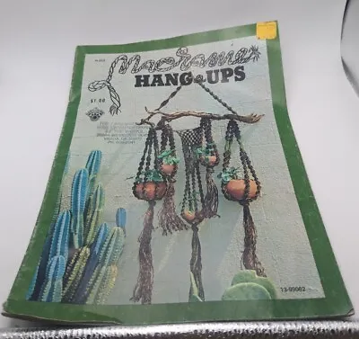 Vintage Macrame Plant Hanger Catalog Book • $11.99
