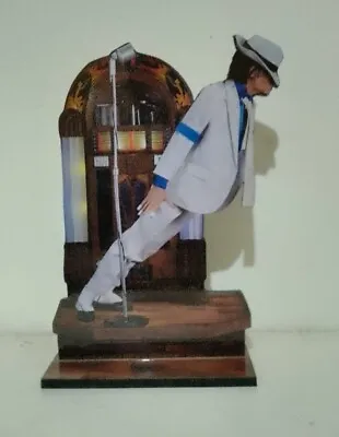 MICHAEL JACKSON Smooth Criminal 8  DISPLAY STANDEE Figure Statue Cutout Toy Doll • $25