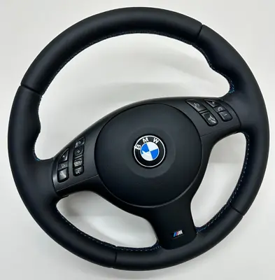 Bmw E46 E39 M Sport Steering Wheel M3 M5 Remanufactured New Smooth Leather • $459.99