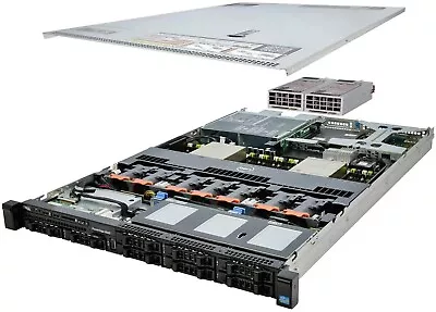 DELL R620 Server  Xeon E5-2650v2 64GB RAM 2x 900GB SAS SFF • £119