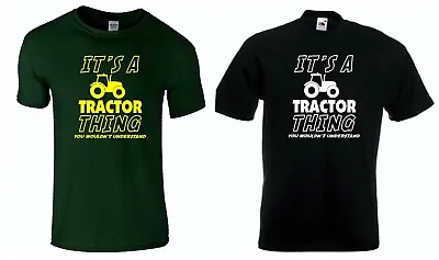 £7.99 • Buy Kids It's A Tractor Thing You Wouldn't Understand T-shirt John Deere New Holland