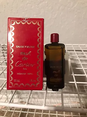 Must De Cartier Vintage Women Eau De Toilette Spray Recharge/Refill W/Box 1oz • $195