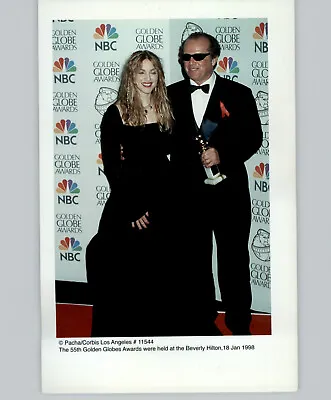 $10.83 • Buy Madonna & Jack Nicholson Red Carpet Press Photo 55th Golden Globe Awards 1998