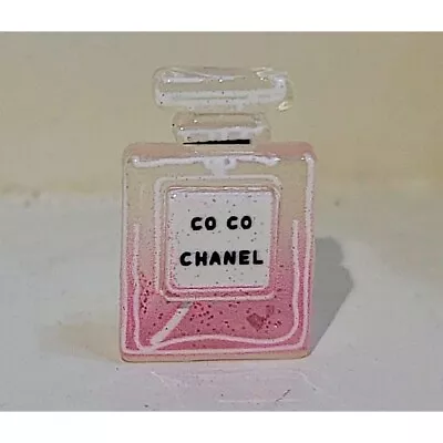 Perfume Cologne Bottle - Pink Dollhouse Miniature 1:12 Scale - FAST US SHIPPER • $7.99